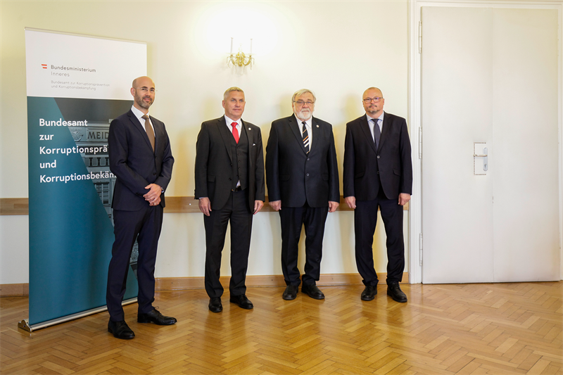 Foto zu Artikel: Delegation der Tschechischen Republik im BAK