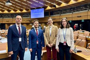 Österreichische Delegation bei der AoP der IACA.