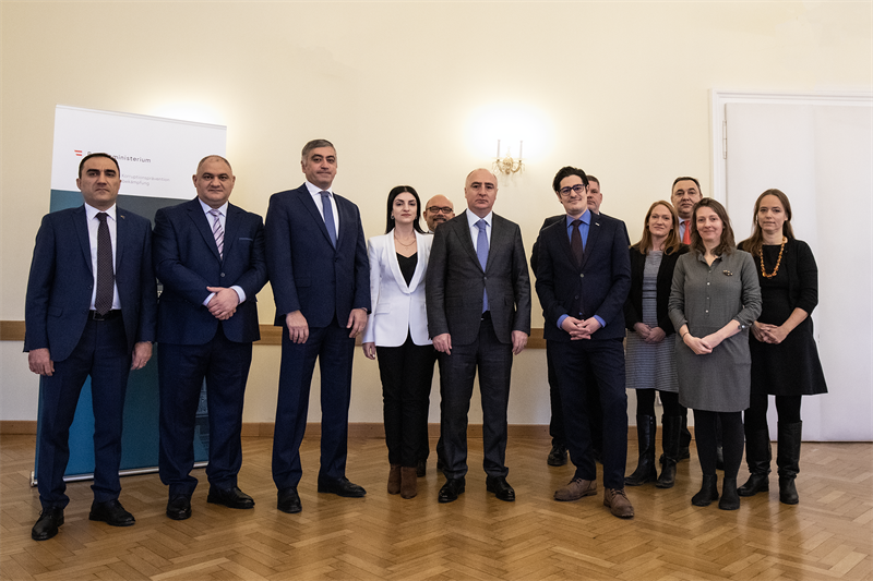 Picture for article: Delegation from Armenia at the BAK