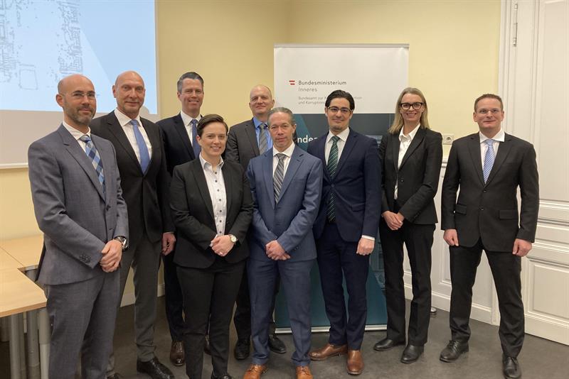 Picture for article: Meeting with the FBI Legal Attaché of the US Embassy in Vienna