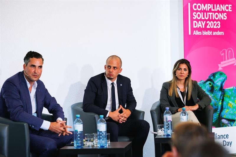 Foto zu Artikel: Vortragende des BAK beim Compliance Solutions Day 2023