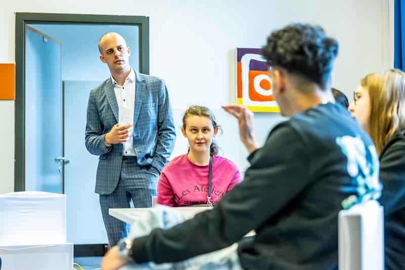 Foto zu Artikel: Schulevent des BAK im Bundes-Blindeninstitut