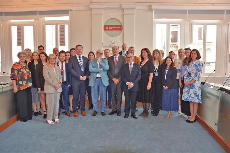 International representatives at the ENPE conference.