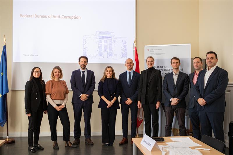 Picture for article: Delegation from Andalusia's Anti-Fraud Office (OAAF) visits BAK