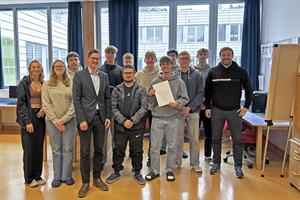 Klasse der Cyber-HAK Tamsweg.