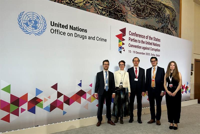 Austrian delegation in Doha.