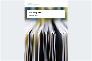 Deckblatt BAK-Magazin.