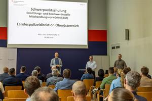 Foto vom Vortrag.