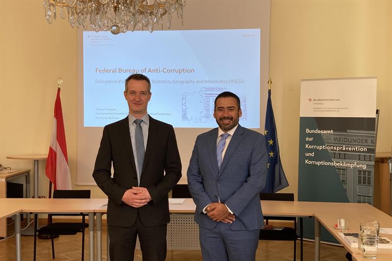 Picture for article: Delegation from Mexico at the Federal Bureau of Anti-Corruption