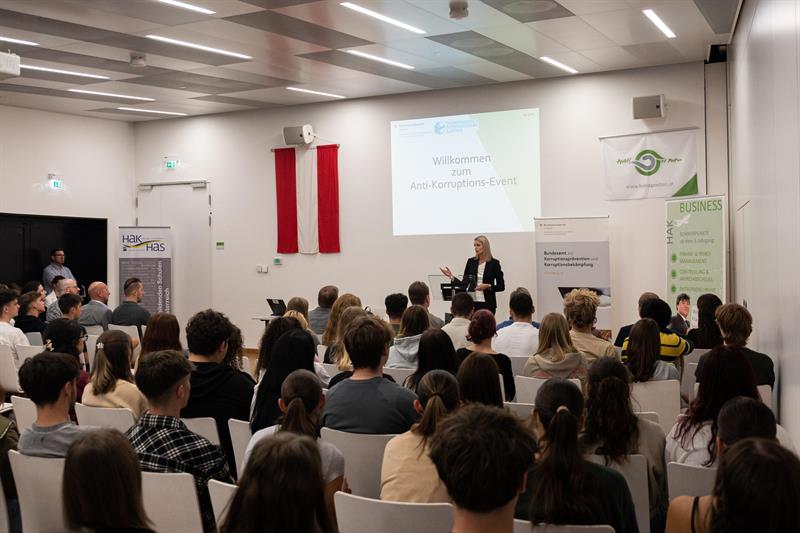 Foto zu Artikel: Anti-Korruptions-Workshop an der BHAK/BHAS St. Pölten