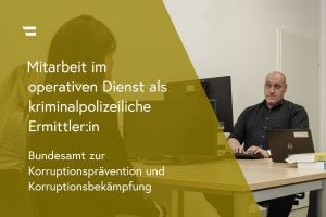 Mitarbeit im Kriminaldienst als kriminalpolizeilic
